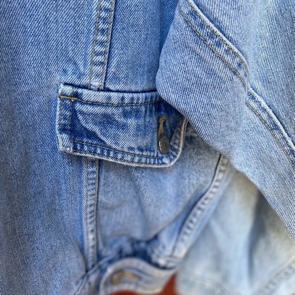 Vintage Freego Jean Zipper Oversized Jacket 🌿A4 - Picture 14 of 14